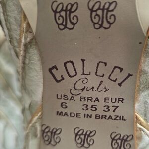 Elegant Cream Peep-Toe Heels Colcci